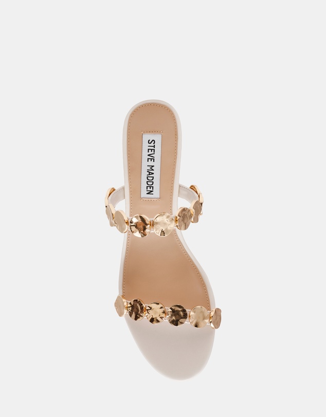 Steve Madden - Annika Bone Leather Heels