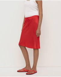 Assembly Label - Pippa Silk Knee Length Skirt