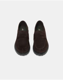 Les Deux - Taylor Oil Suede Loafers