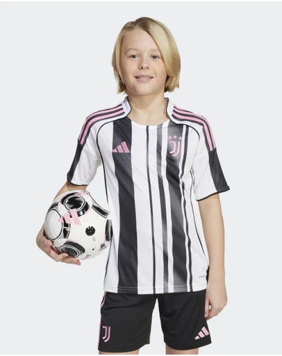 adidas Performance - Juventus 25/26 Home Football Jersey Kids