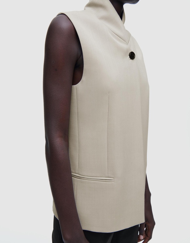 COS - Longline Wool Waistcoat