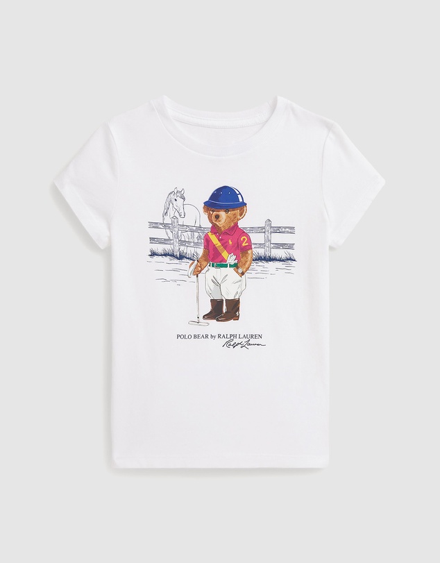 Polo Ralph Lauren - Polo Bear Cotton Jersey Tee - Kids