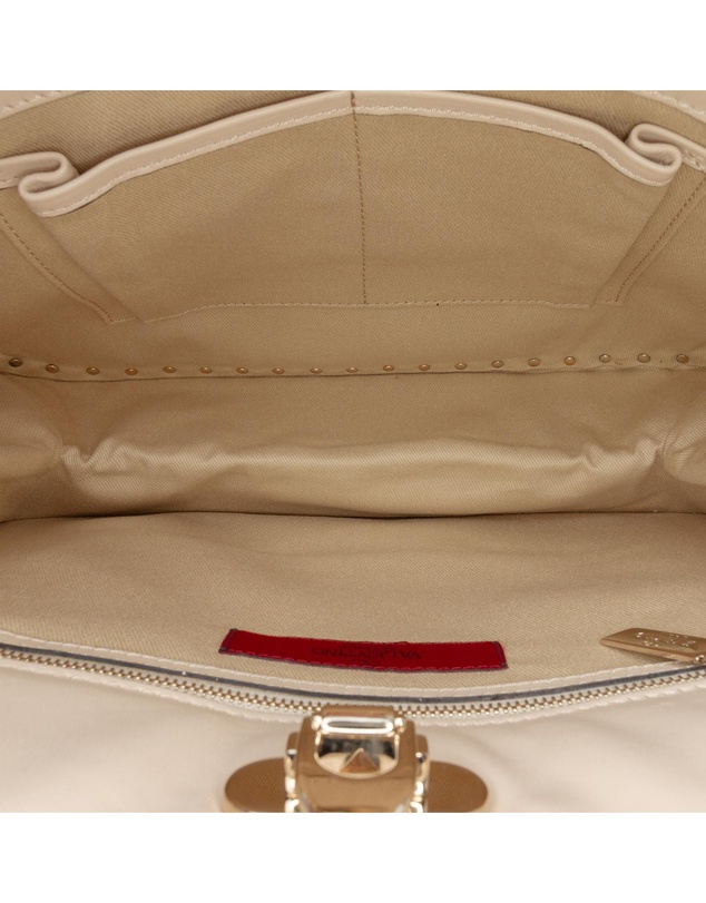 Valentino - Pre-Loved Leather Rockstud Shoulder Bag
