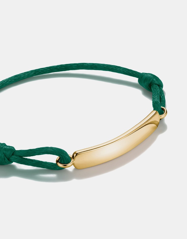 THOMAS SABO - THOMAS SABO Textile bracelet green