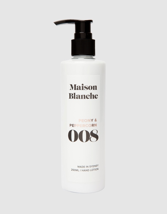 Maison Blanche - 008 Peony & Peppercorn - Hand Lotion