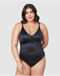 Spanx - Shaping Satin-Thong Bodysuit