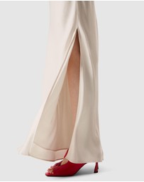 & Other Stories - Embroidered Maxi Dress