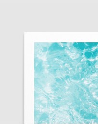 Olive et Oriel - Poolside Bliss II Art Print