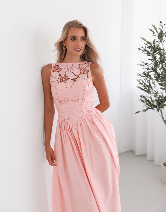 Esther & Co - Contessa Dress - Pink