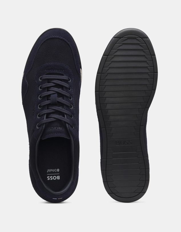 BOSS - Nitan Low Profile Suede Trainers