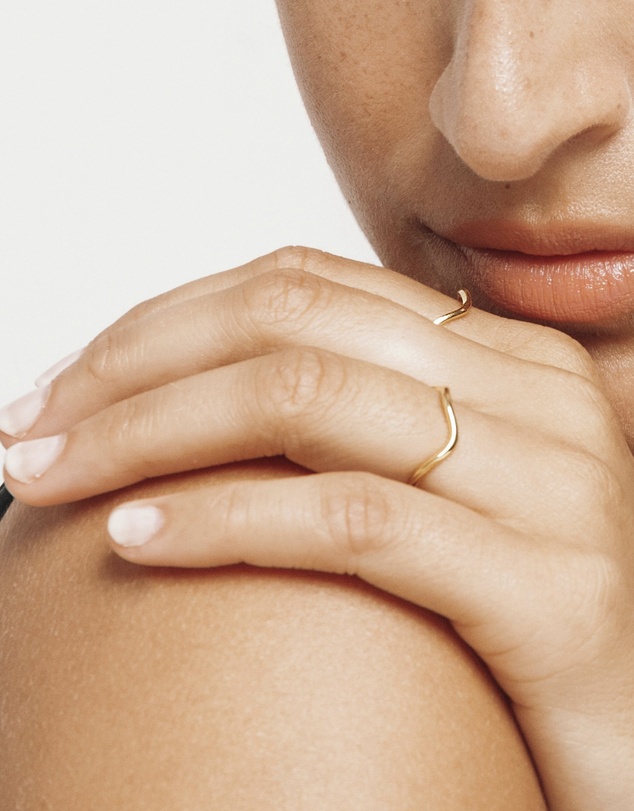 SAINT VALENTINE - Vera Wave Ring - Gold