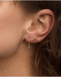 Native Sol - Lightning Bolt Studs