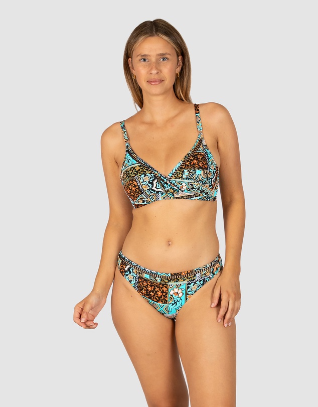 Baku Swimwear - Tulum D-E Cup Ladder Lace Wrap Bikini Bra Top