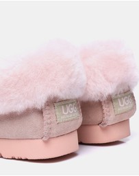 EVERAU - Australian Shepherd Ugg Popo Moccasins Cow Suede Upper Moccasins