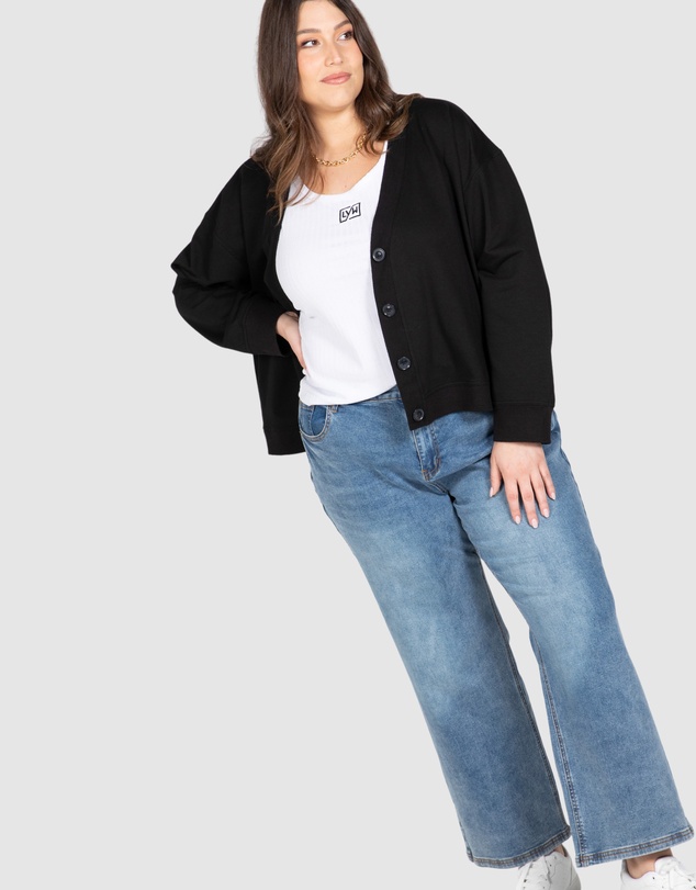 Love Your Wardrobe - Darcy Wide Leg Jeans