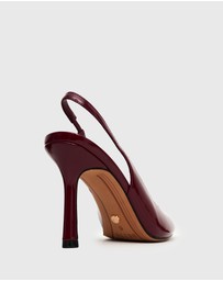 Betts - Tinka Slingback Peep Toe High Heels