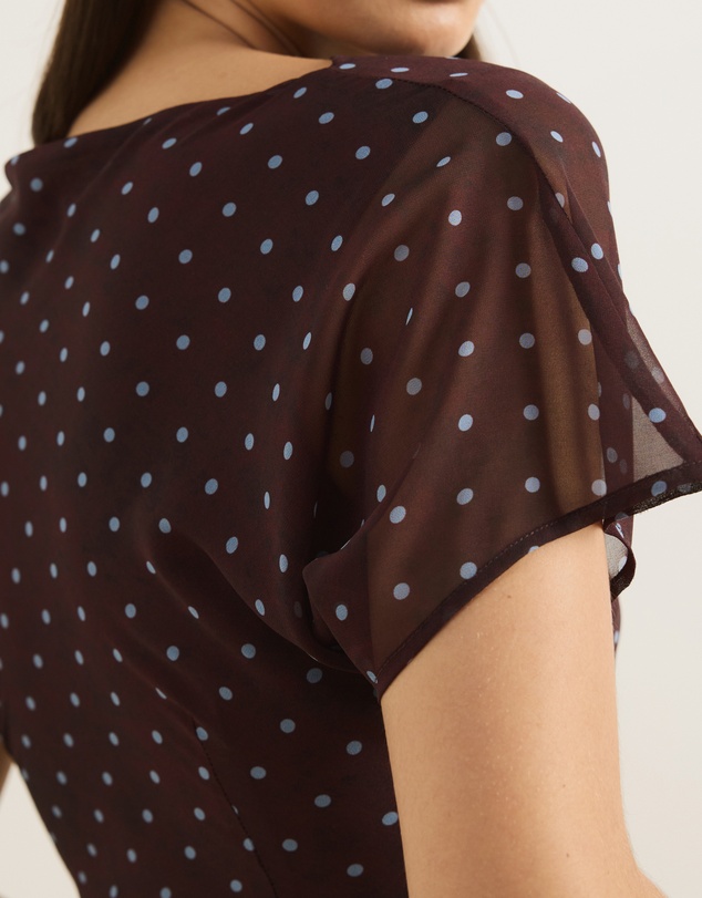 Atmos&Here - Jessica Asymmetrical Printed Top