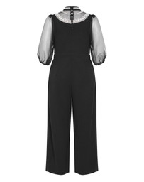 City Chic - Phoenix Sheer Sleeve Jumpsuit
