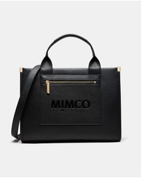 MIMCO - Patch Leather Tote Bag