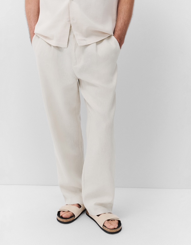 UNISON - Portland Tailored Linen Pant