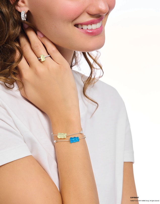 THOMAS SABO - HARIBO Blueberry Blue Bear Bracelet