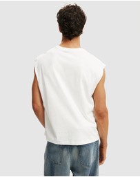 Cotton On - Cropped Fit Muscle Top