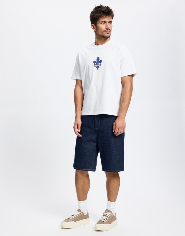 S Double - Emb 5 Pocket Shorts