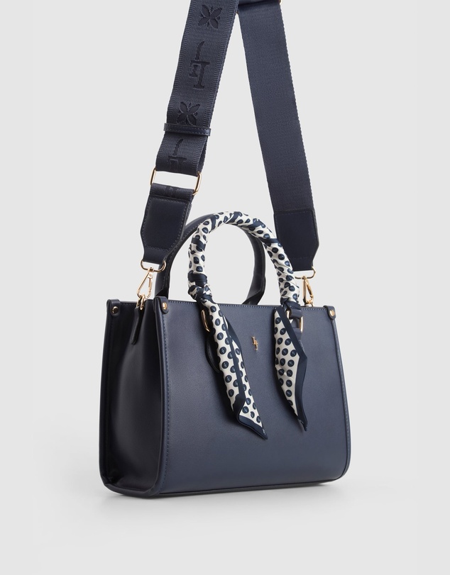 Laura Jones - Small Tote Bag With Scarf