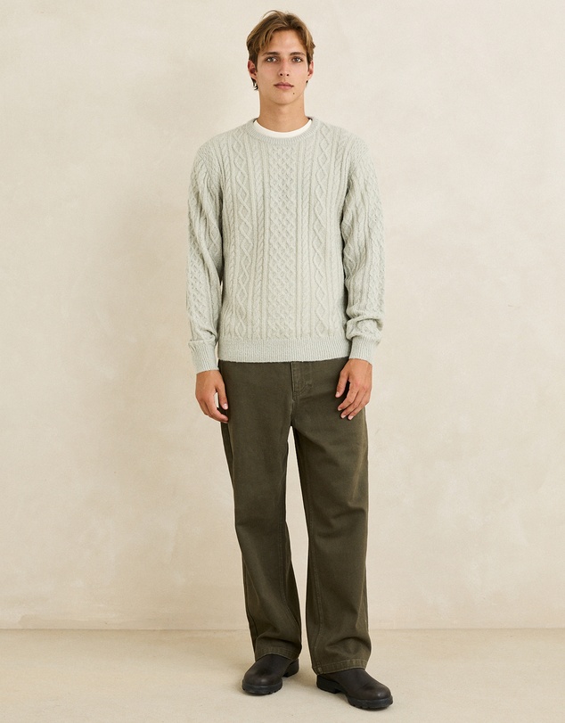 Rhythm - Mohair Fishermans Knit Jumper
