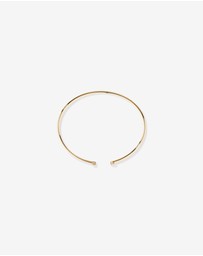 Michael Hill - Diamond Torque Bangle in 10kt Yellow Gold