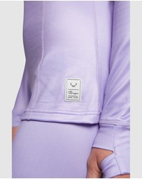 ROJO Outerwear - Womens Living Best Life Crew Neck Top
