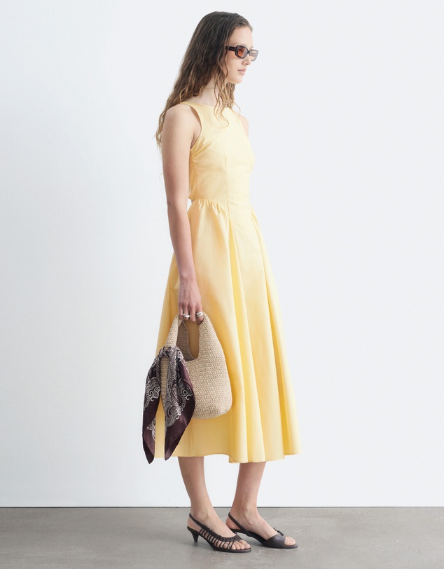 & Other Stories - Tie-Back Midi Dress