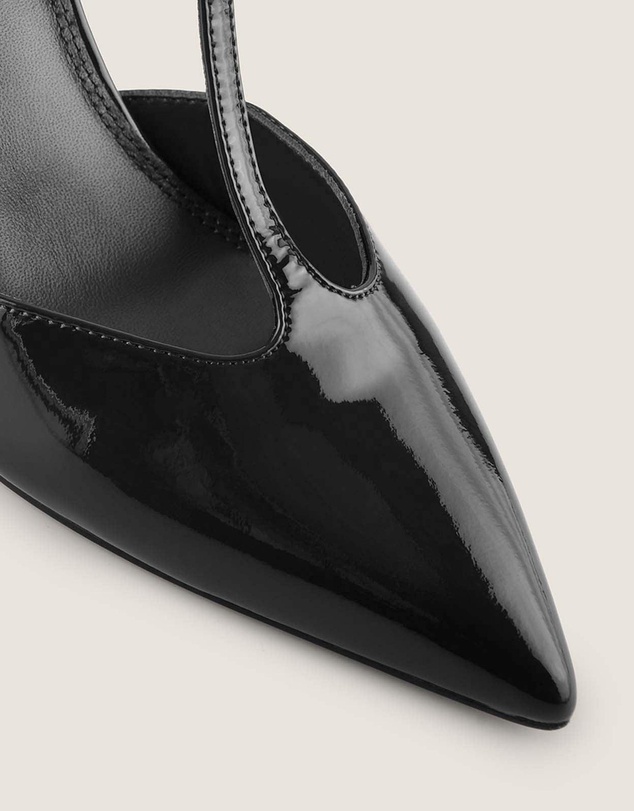 Shelly Shen - Maven High Heels Black Patent