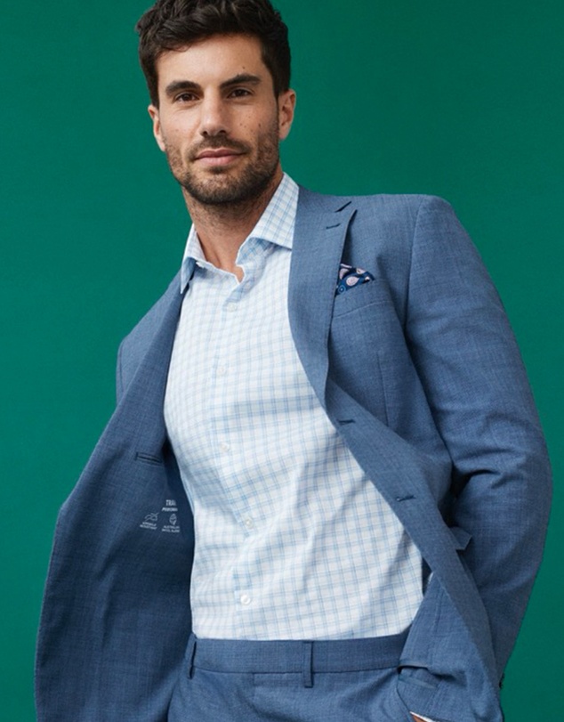 Van Heusen - Travel Suit Wool Blend Jacket
