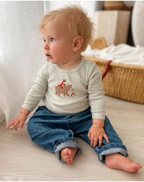 Purebaby - 2 Pack Bodysuit -Kids-Babies