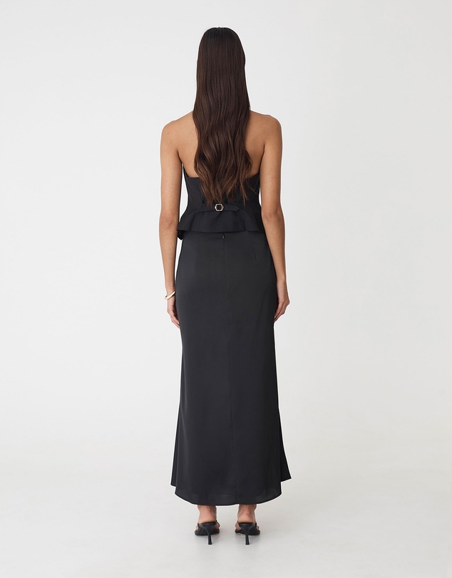 Forcast - Leigh Satin Maxi Skirt