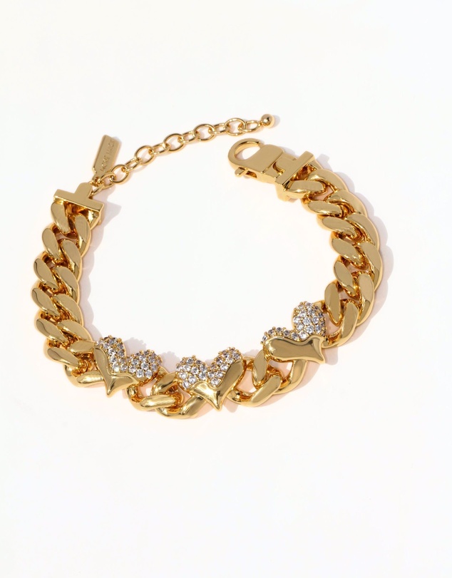 Jackie Mack - Velvet Hearts Bracelet