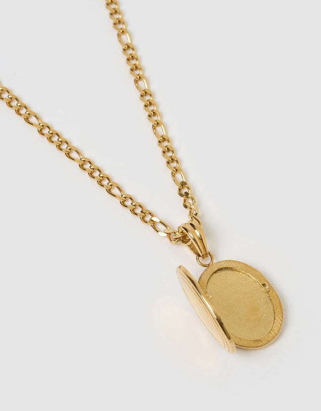 Arms Of Eve - Classic Gold Locket Necklace