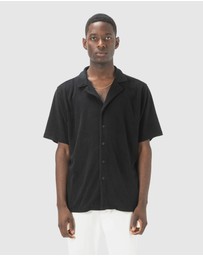 B.Cools - Holiday Terry Short-Sleeve Shirt