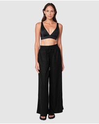 UNE PIECE - Linen Palazzo Pants