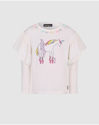 Rock Your Kid - Meadow Bell Long Sleeve Top in Cream