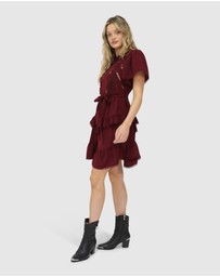 Belle & Bloom - The Softest Spell Ruffle Mini Dress