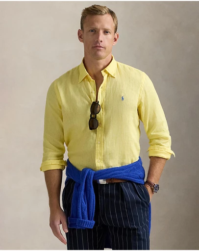 Polo Ralph Lauren - Custom Fit Linen Shirt