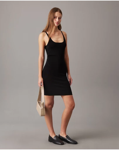 Calvin Klein Jeans - Stretch Knit Bodycon Dress