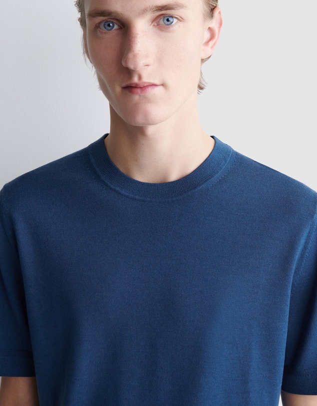 COS - Merino Wool Knitted T-Shirt
