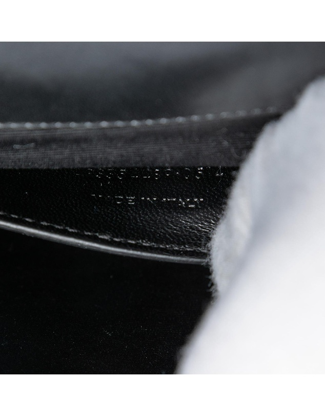 Pre-Loved by Azura Reborn - Pre-Loved Studded Chevron Calfskin Monogram Envelope Chain Flap