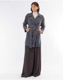 Amelius - Elvie Linen Trench Jacket