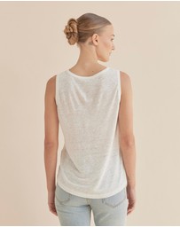 Amelius - Aceline Linen Jersey Tank