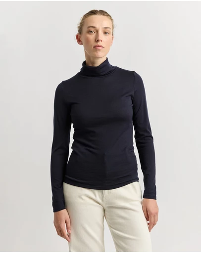 Toorallie - Turtle Neck Merino Tee