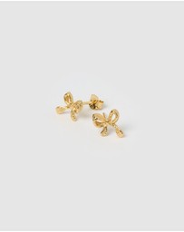 Arms Of Eve - Bowie Gold Stud Earrings